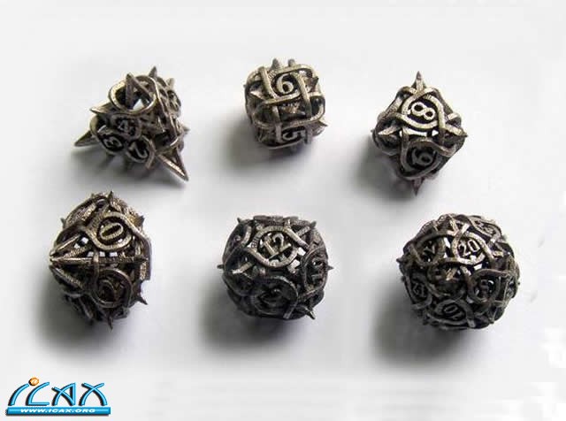 你敢掷豹子吗? 3d打印点数无上限骰子