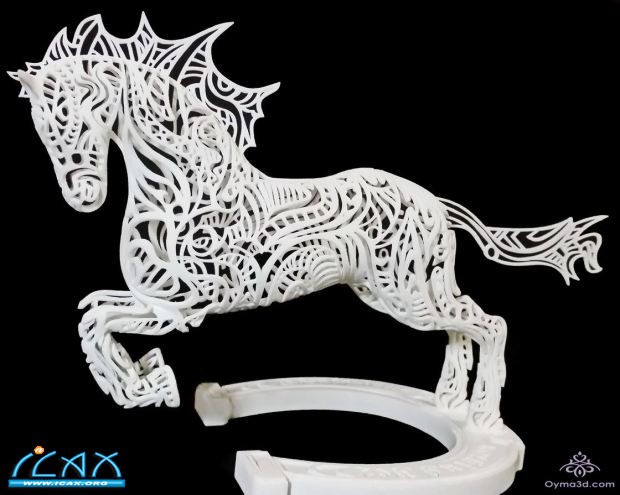 3d打印的艺术品rocinante