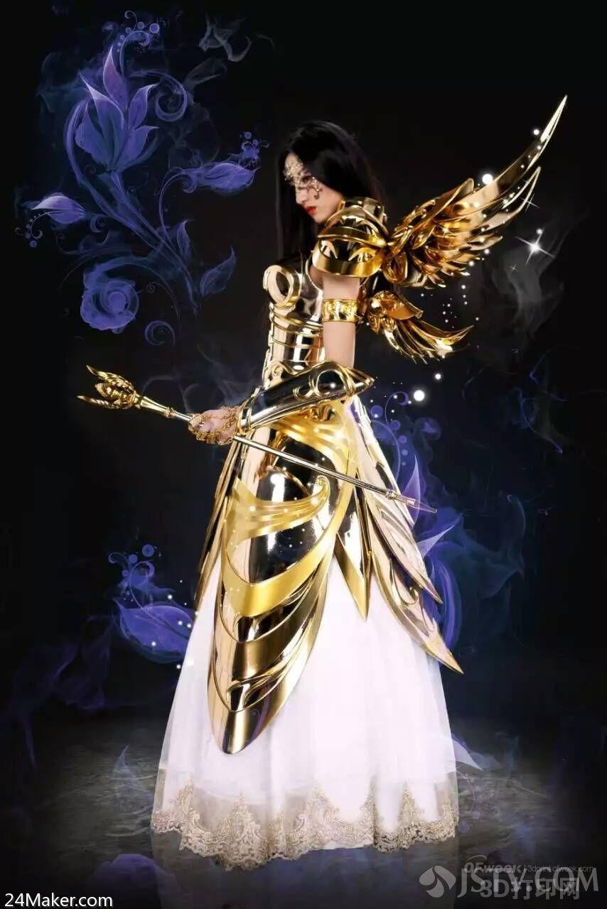 3d打印超级美女这概念简直帅爆