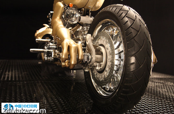 3D打印的龙形摩托车问世