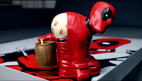 撅屁股的"死侍":一个有趣的3d打印泡泡吹具|吹具,deadpool,死侍,泡泡